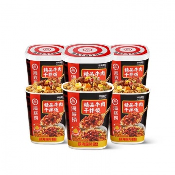 海底捞137g精品牛肉拌饭