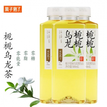 果子熟了无糖茶（龙井茉莉、栀栀乌龙）500ml